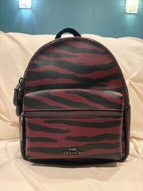 Coach | Bags | Coach Campus Backpack Charcoal Black Blue Signature Leather  Men | Poshmark